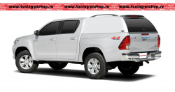 Кунг S560 WO (коммерческий) Toyota Hilux 2015, 2016, 2017, 2018, 2019, 2020, 2021 годов